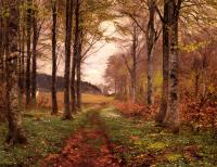 Brendekilde, Hans Anderson - A Woodland Landscape